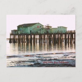 Cartão postal de meia lua