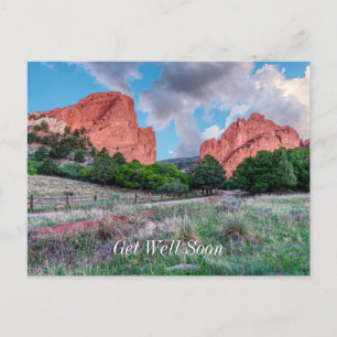 Cartão postal de melhoras Gateway Rocks Garden Of 