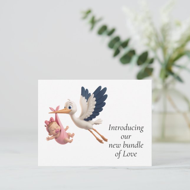 Cartão postal de mercadoria armazenado (Em pé/Frente)