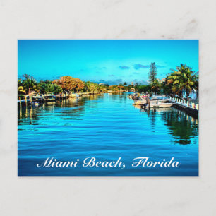 Cartão Postal de Miami Beach Flórida