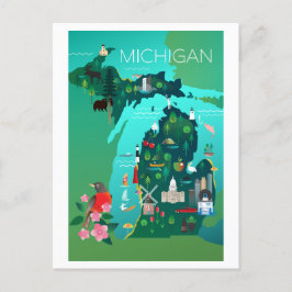 Cartão Postal de Michigan