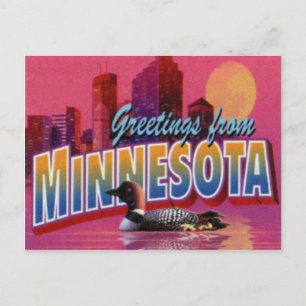 Cartão postal de Minnesota