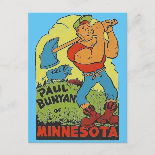 Cartão postal de MINNESOTA (Frente)