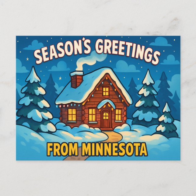 Cartão postal de MINNESOTA (Frente)