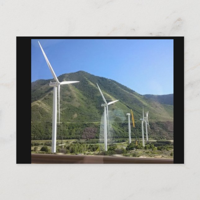 Cartão Postal de Moinho de Vento (Frente)