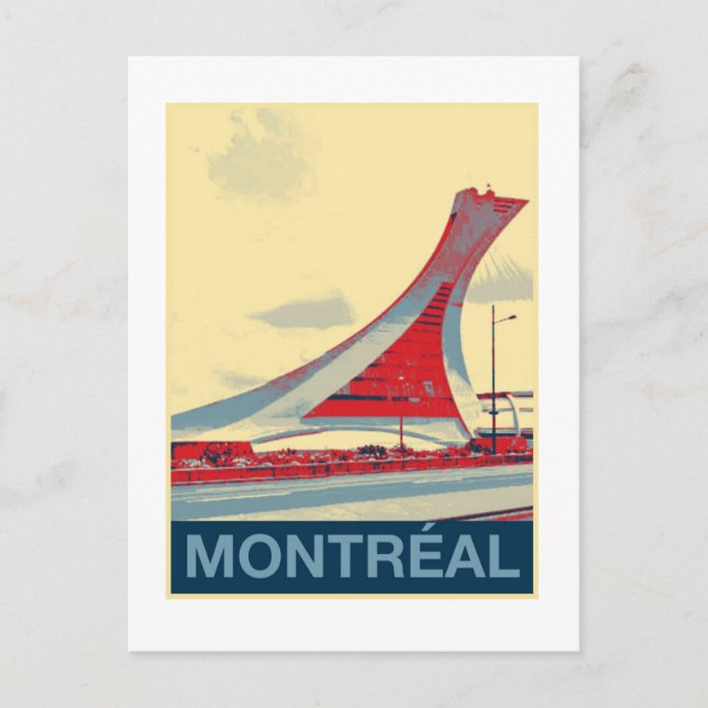 Cartão postal de Montreal (Frente)