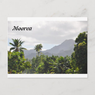 Cartão postal de Moorea, Polinésia Francesa