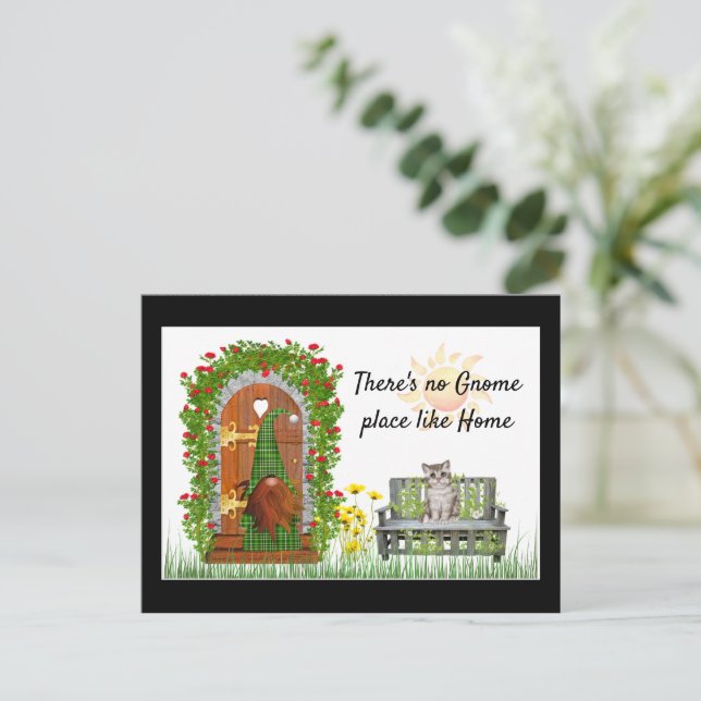 Cartão postal de mudança de endereço (Em pé/Frente)