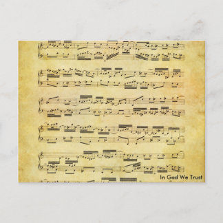 Cartão postal de música 24