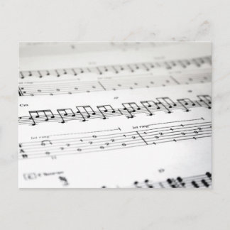 Cartão postal de música 4