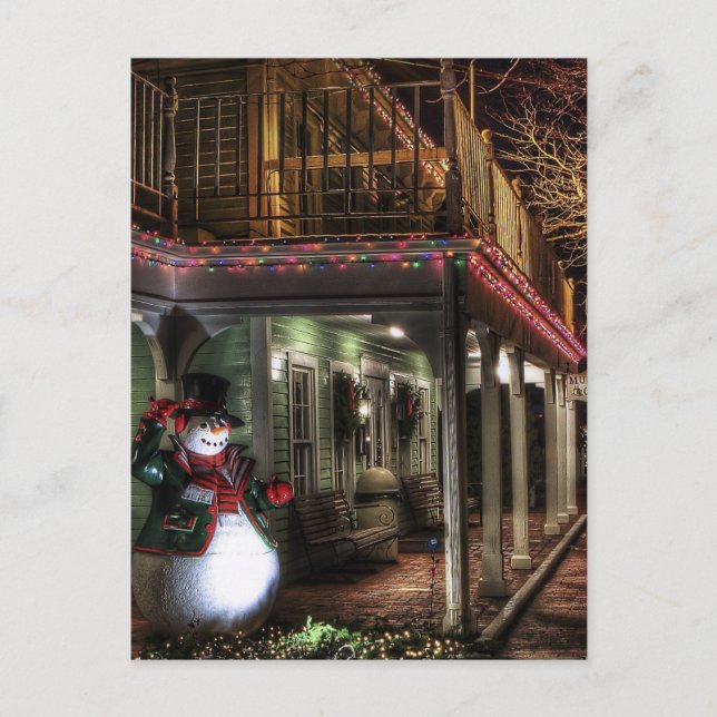 Cartão postal de natais vintages (Frente)