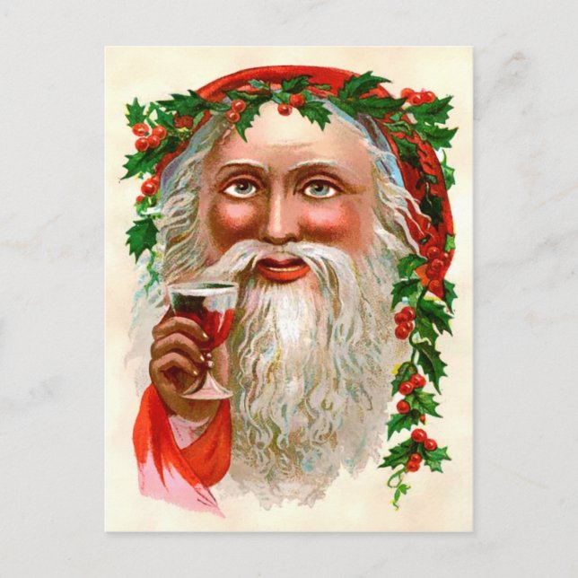 Cartão postal de natais vintages (Frente)