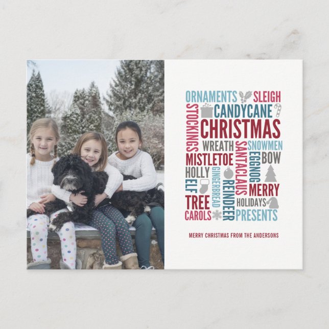 Cartão postal de Natal (Frente)