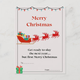 Cartão postal de Natal