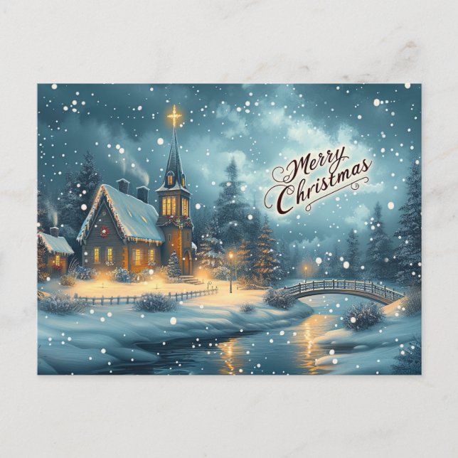 Cartão postal de Natal (Frente)