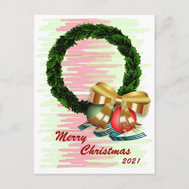 Cartão postal de Natal (Frente)