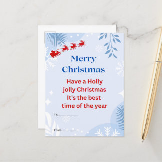 Cartão postal de Natal