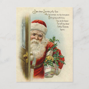 Cartão postal de Natal antigo