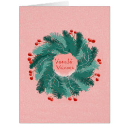 Cartão postal de Natal checo