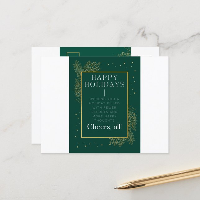 Cartão postal de Natal de Férias Comerciais (Criador carregado)