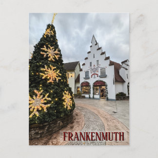 Cartão postal de Natal de Frankenmuth Michigan