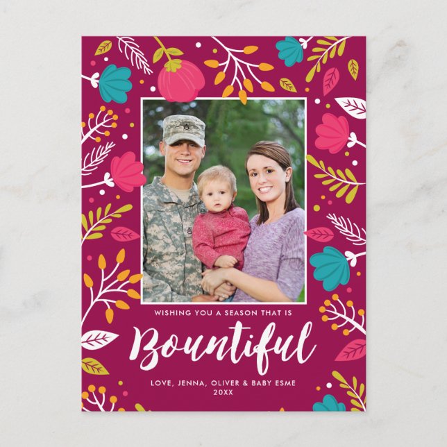 Cartão postal de Natal de Natal (Frente)