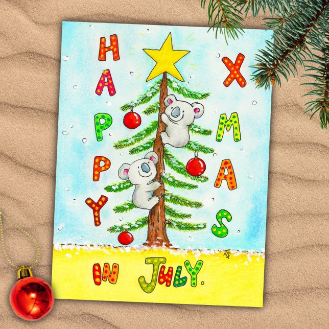 Cartão postal de Natal em julho (Criador carregado)