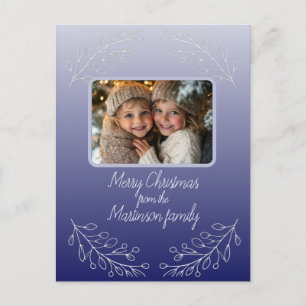 Cartão postal de Natal Feliz