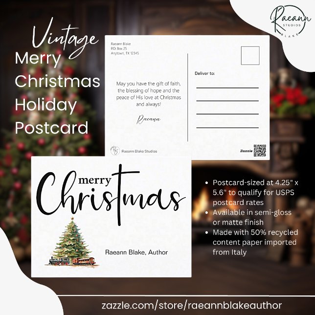 Cartão postal de Natal Feliz (Criador carregado)