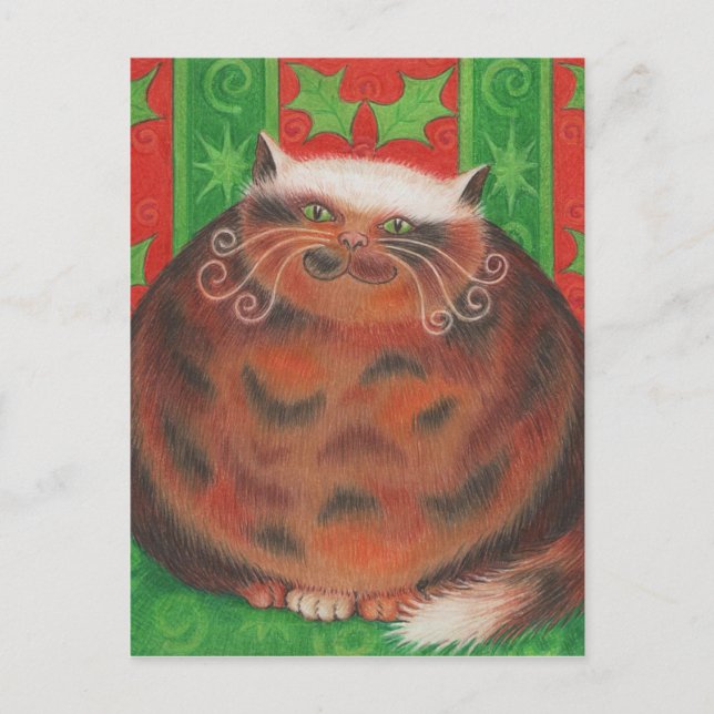 Cartão postal de Natal Pud (Frente)