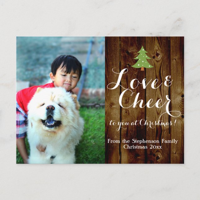 Cartão postal de Natal Russo (Frente)