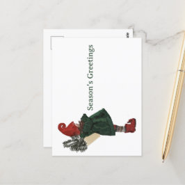 Cartão postal de Natal Whimsso - Saudação