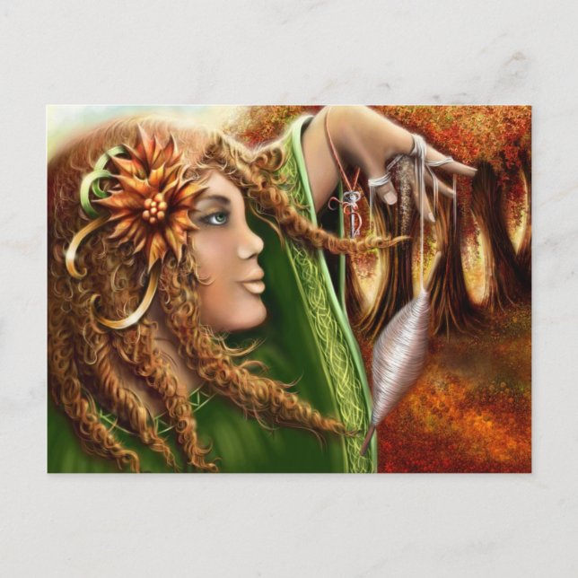 Cartão postal de Nellis Eketorp (Frente)