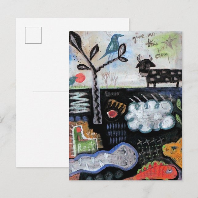 Cartão Postal Dê-Nos Este Dia (Frente/Verso)