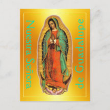 Cartão Postal de Nossa Senhora de Guadalupe