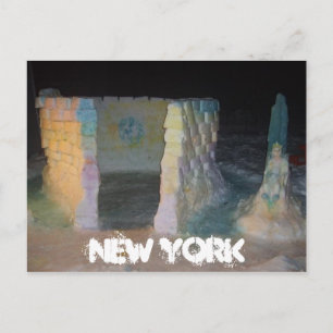 Cartão Postal De Nova YORK Snow Por Mandi Bleyl