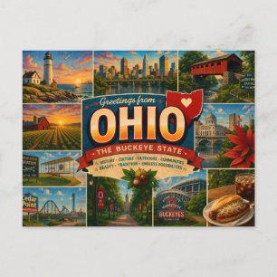 Cartão Postal de Ohio