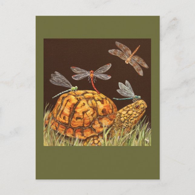 cartão postal de ônibus escolar (Frente)