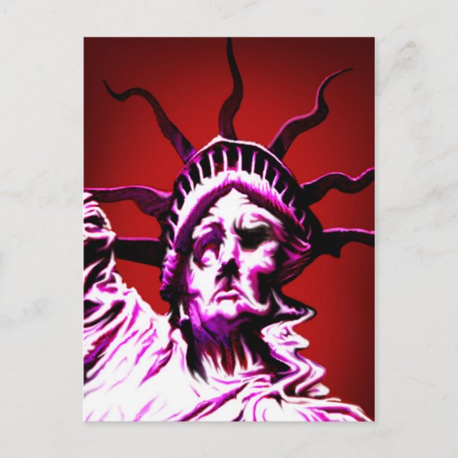 Cartão postal de opressão (Frente)