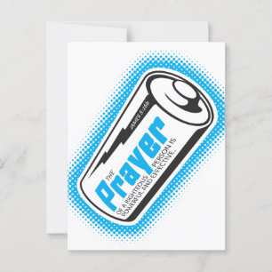 Cartão postal de oração