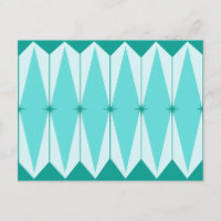 Cartão postal de Ouros Geométricos & Starbursts