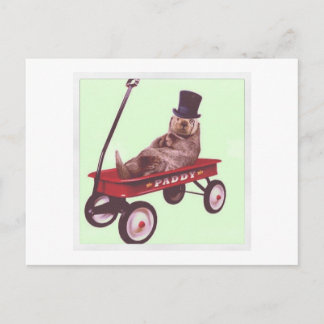 cartão postal de paddywagon