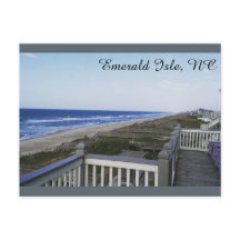 Cartão postal de paisagem oceânica