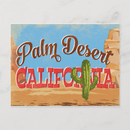 Cartão Postal de Palm Desert Califórnia Deserto Re