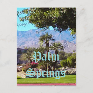 Cartão postal de Palm Springs Califórnia
