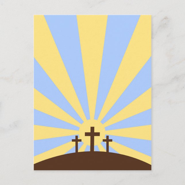 Cartão postal de páscoa (Frente)