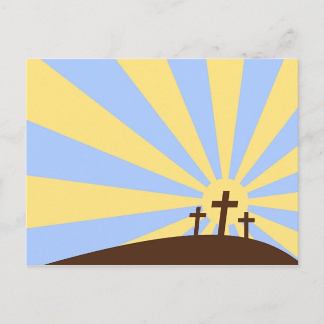 Cartão postal de páscoa (Frente)