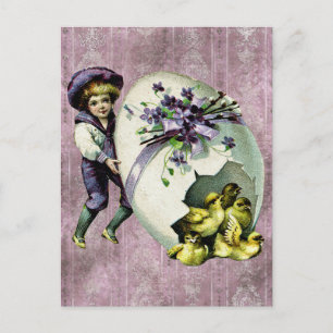 Cartão postal de Páscoa Vintage