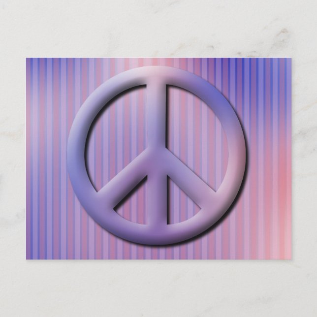 Cartão postal de paz (Frente)