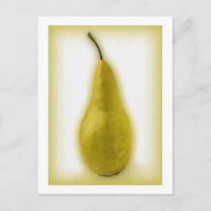 Cartão postal de Pear ouro
